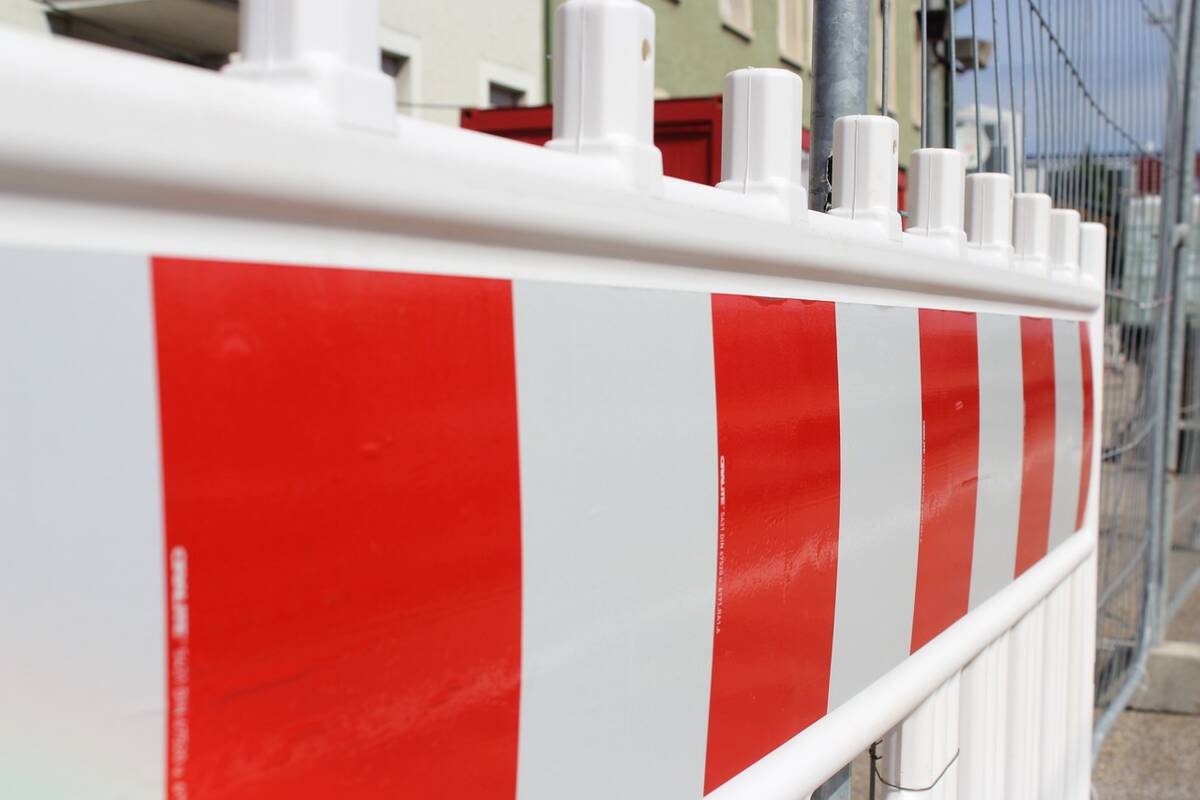 Bake - Absperrung - Baustelle