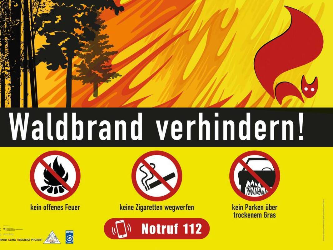 Bild "Waldbrand verhindern!"